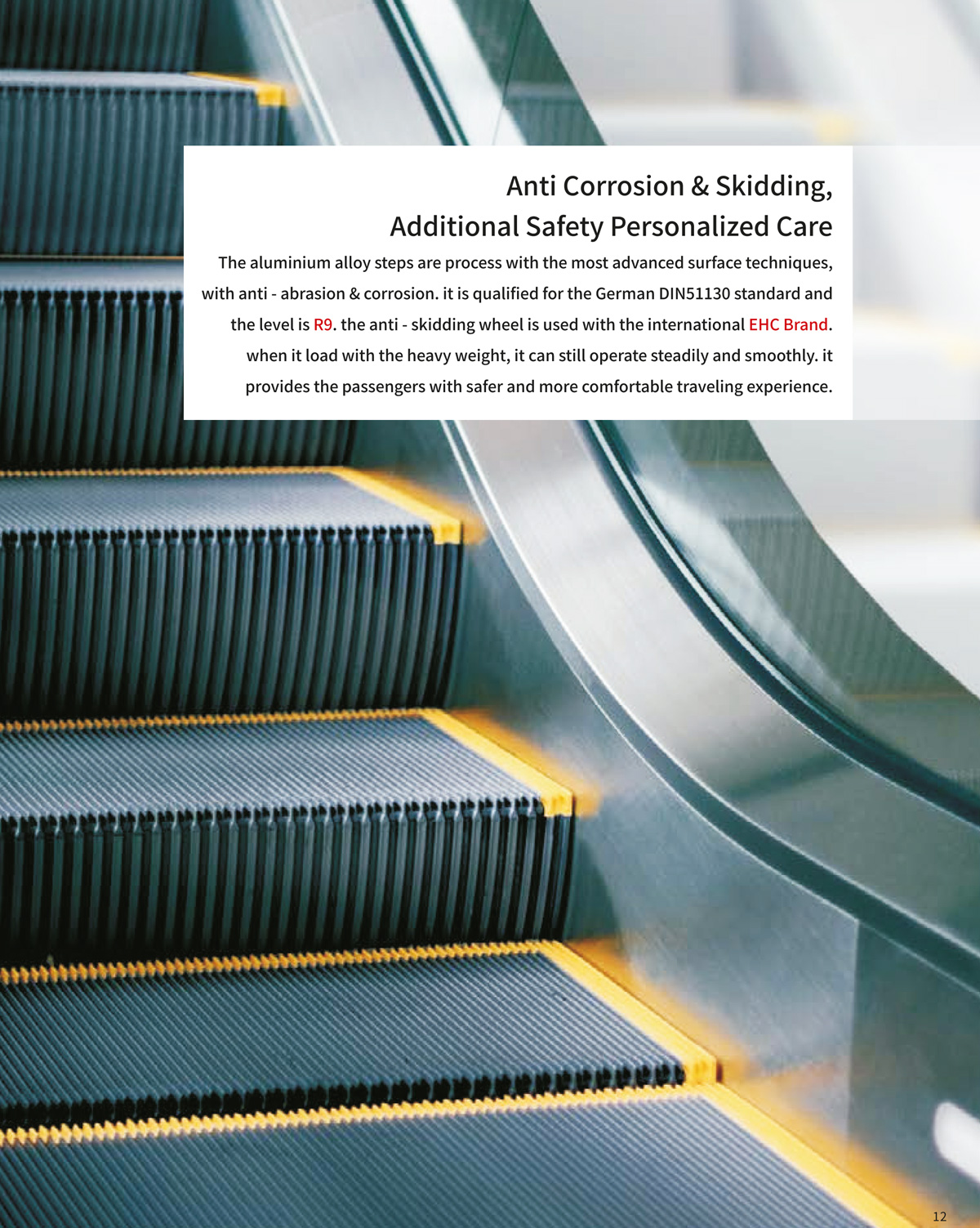 GRACES-T2 IFE Escalator brochure
